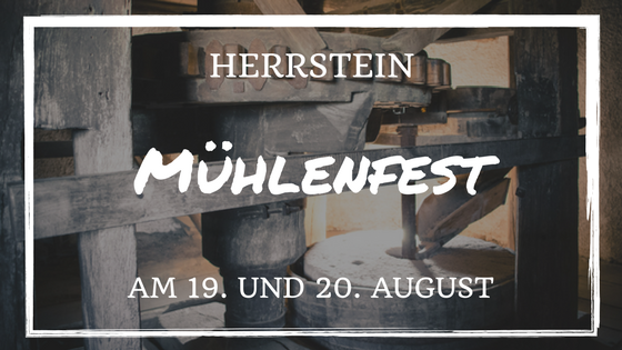 Mühlenfest am 19. und 20. August in Herrstein